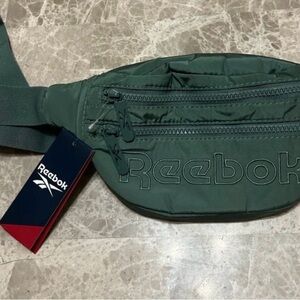 Reebok Forest Green Belt Bag